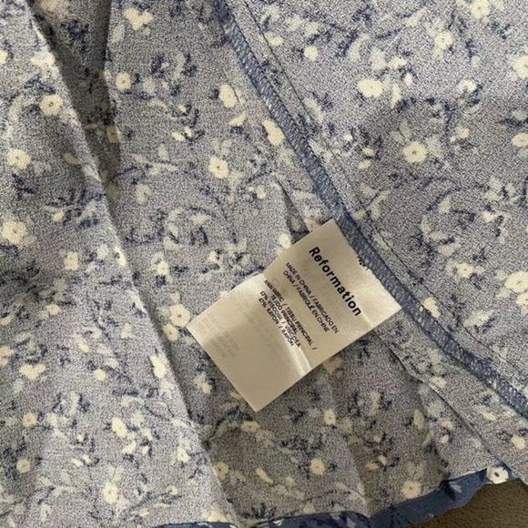 Reformation Petites Baxley Dress in Eve *NEW* - Picture 6 of 6